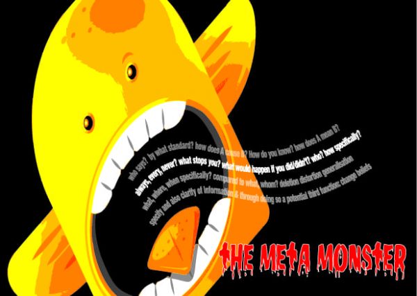 NLP Meta Monster A3 Poster